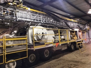 Drawworks and floor