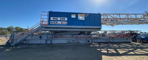 NOV Ideal 1500HP Walking Rig #209